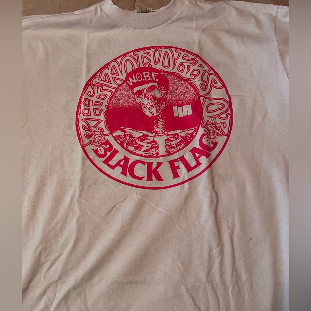 Wonders of Black Flag t-shirt  never worn XXL